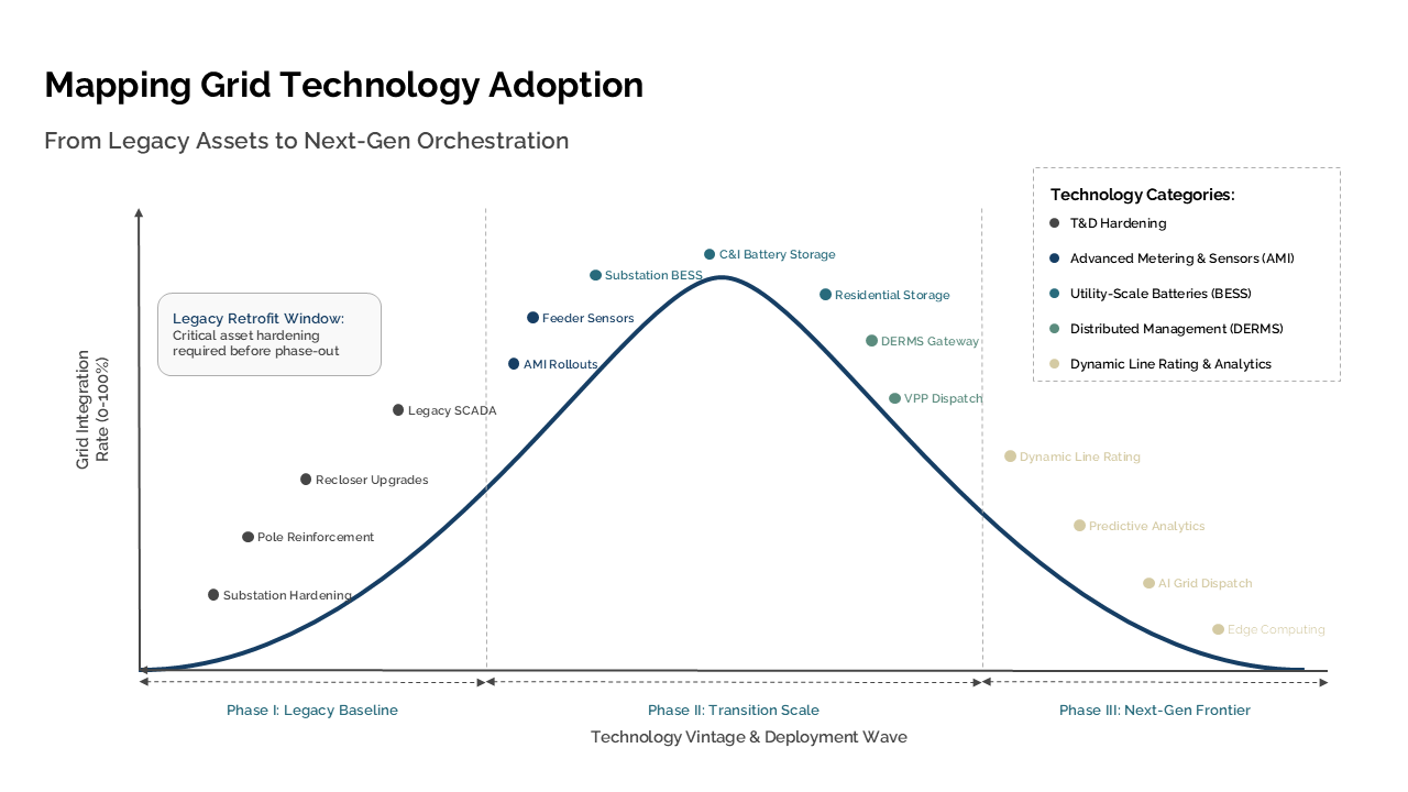 Finished Grid Tech Adoption PowerPoint slide